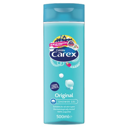 CAREX SHOWER GEL ORIGINAL £1.39 500ML Main image