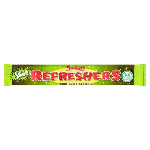 SWIZZELS REFRESHERS SOUR APPLE CHEW BAR 20P 18g Main image