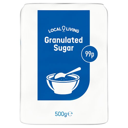 LOCAL LIVING GRANULATED SUGAR 99P 500g Main image