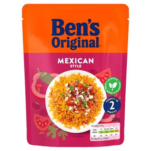 UNCLE BENS MEXICAN EXPRESS RICE 220G