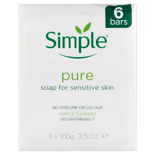 SIMPLE SOAP 6 PACK 100G Main image