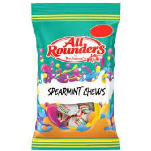 ALL ROUNDERS SPEARMINT CHEWS £1.25 110g Main image