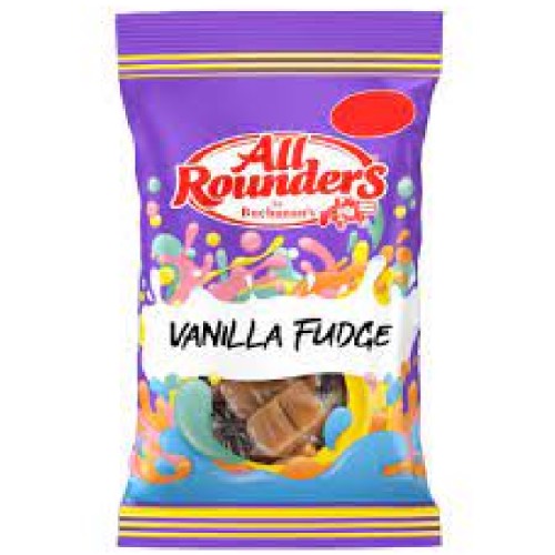 ALL ROUNDERS VANILLA FUDGE £1.25 100g