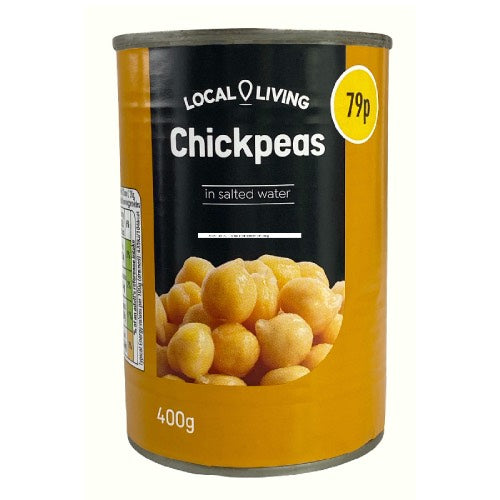 LOCAL LIVING CHICKPEAS 79P 400g Main image