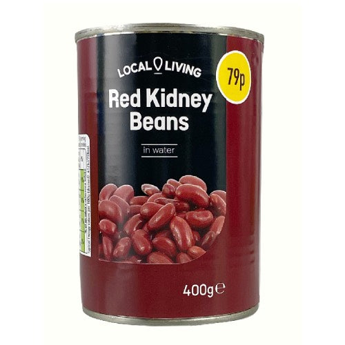 LOCAL LIVING RED KIDNEY BEANS 79P 400g Main image