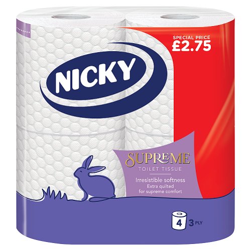 NICKY SUPREME TOILET ROLL 4roll