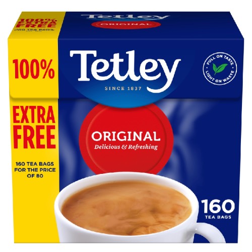 TETLEY TEA BAGS SOFT PACK 160s Main image