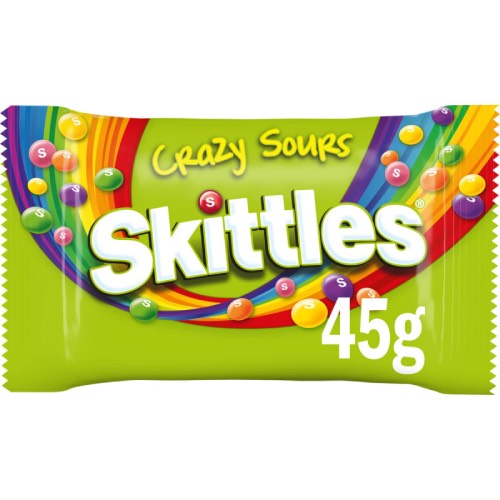 SKITTLES SOURS VEGAN 65P 45g Main image