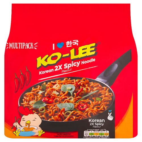 KO LEE KOREAN SPICY NOODLES 6x70G