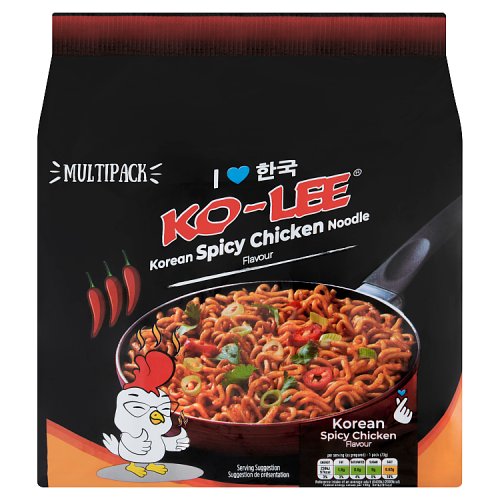 KO LEE KOREAN SPICY CHICKEN NOODLES 6x70G Main image