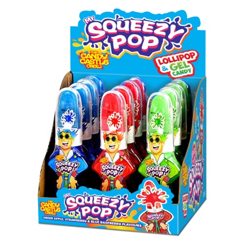 CANDY CASTLE CREW SQUEEZY POP 40g