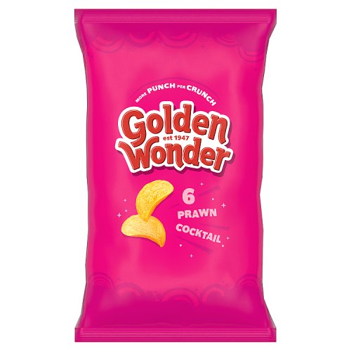 GOLDEN WONDER PRAWN COCKTAIL [6 PACK] 25g Main image