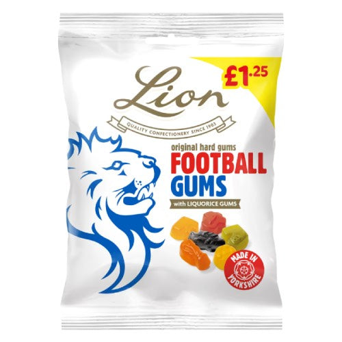 LION FOOTBALL GUMS £1.25 130g Main image