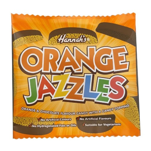 HANNAHS ORANGE JAZZLES 140g Main image