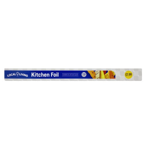 LOCAL LIVING FOIL 450MM £1.99 7.5M