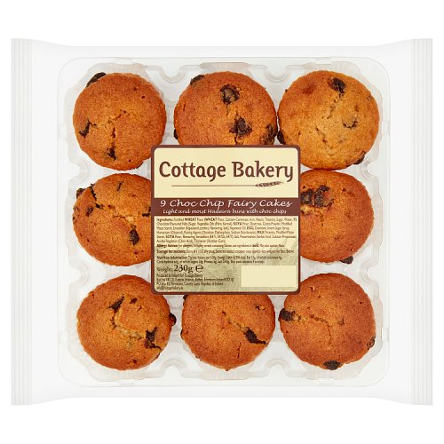 COTTAGE BAKERY CHOC CHIP FAIRY CAKE 230g Main image