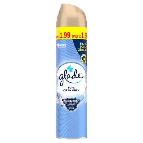 GLADE AERO TRUESCENT CLEAN LINEN £1.99 300ML Main image