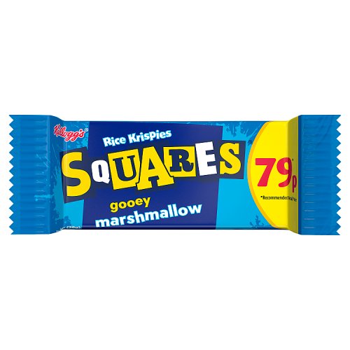 KELLOGGS RICE KRISPIES MARSHMALLOW SQUARES 79P 36g