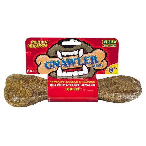 MUNCH & CRUNCH GNAWLER BONE BEEF 1s Main image