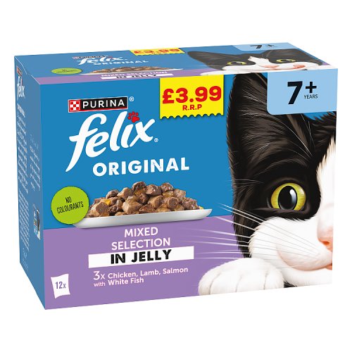 FELIX SENIOR MIXED SELECTION IN JELLY 85g Main image