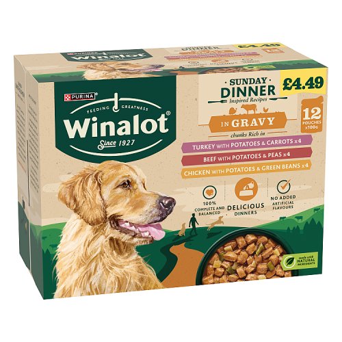 WINALOT POUCH SUNDAY DINNERS CIG [12 PACK] 12X100 Main image