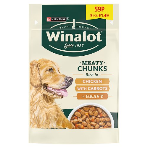 WINALOT POUCH CIG CHICKEN & CARROT [3 FOR 100g Main image