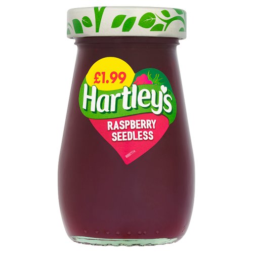 HARTLEYS SEEDLESS RASPBERRY JAM £1.99 340g Main image