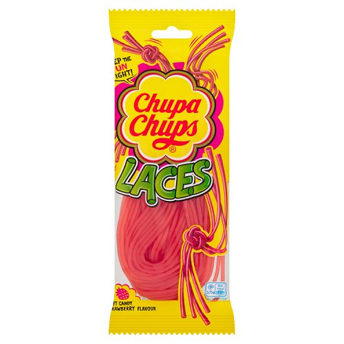 CHUPA CHUPS STRAWBERRY LACES 90g