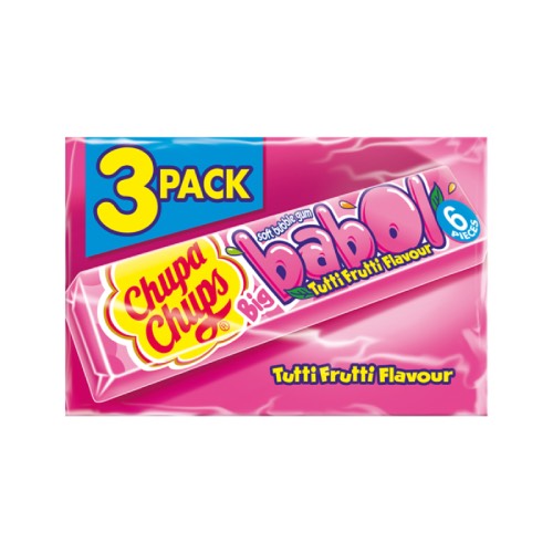 CHUPA CHUPS BABOL TUTTI FRUTTI [3 PACK] 3pk Main image
