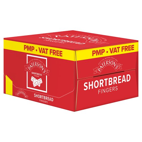PATERSON SHORTBREAD FINGERS £1.49 380g