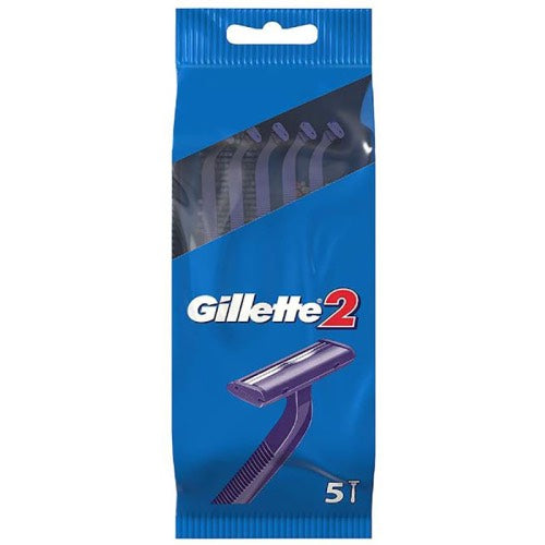 GILLETTE G2 DISPOSABLE RAZOR 5s
