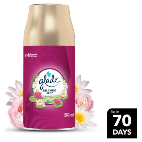 GLADE AUTO SPRAY REFIL REXLAXING ZEN 269ML Main image