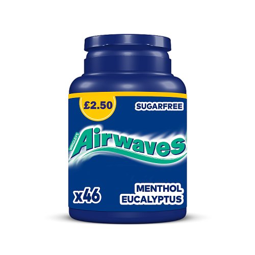 AIRWAVES MENTHOL & EUCALYPTUS BOTTLE 46s