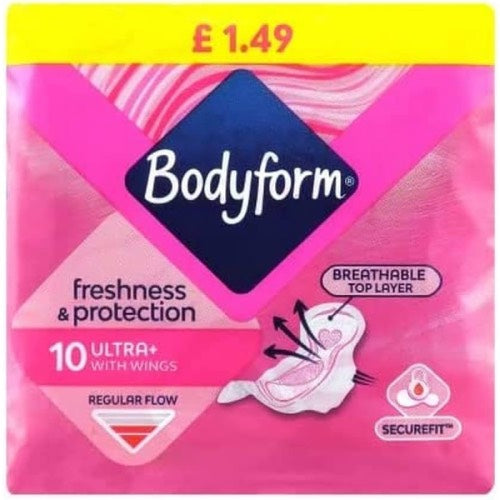 BODYFORM ULTRA PLUS WING 10s