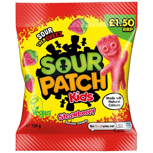SOUR PATCH KIDS STRAWBERRY £1.50 130g