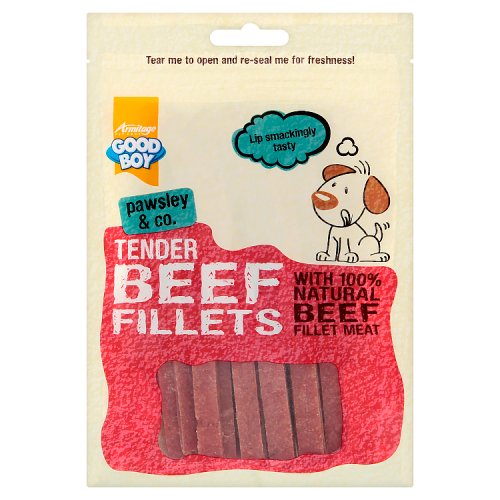 GOOD BOY BEEF FILLETS 90g Main image
