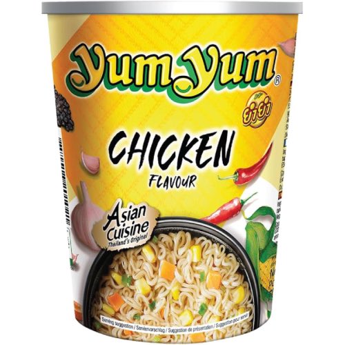 YUM YUM CHICKEN NOODLES CUP 60g Main image