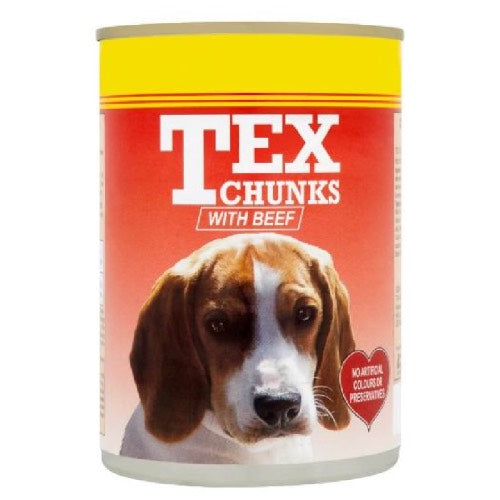 TEX DOG FOOD BEEF 89P 400g Main image