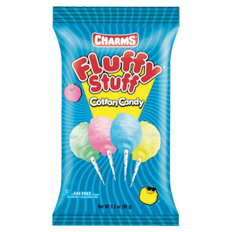Charms Fluffy Stuff Cotton Candy Original 71g