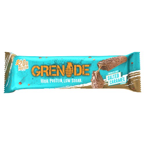 GRENADE BAR CHOCOLATE CHIP SALTED CARAMEL 60g