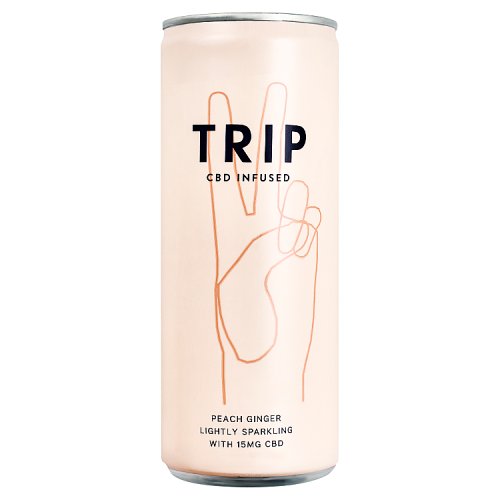 TRIP PEACH GINGER CBD DRINK 250ML Main image