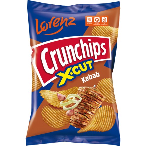 LORENZE CRUNCHIPS XCUT KEBAB 130g Main image