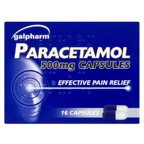 GALPHARM PARACETAMOL CAPSULES 16S Main image