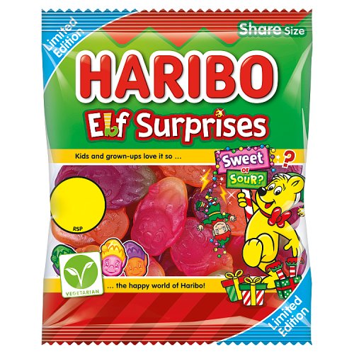 HARIBO ELF SURPRISES £1.25 140g Main image