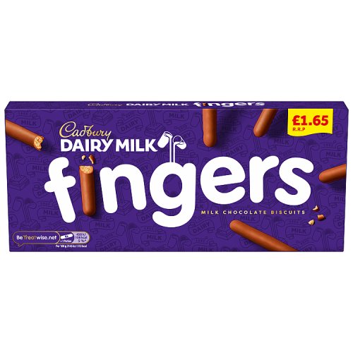 CADBURY FINGERS CHOCOLATE BISCUITS PMP 114g Main image