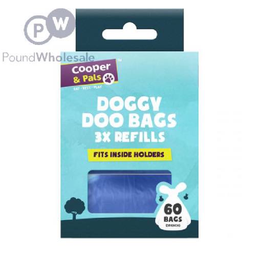 COOPER & PALS POOP REFILL BAGS 3 PACK Main image