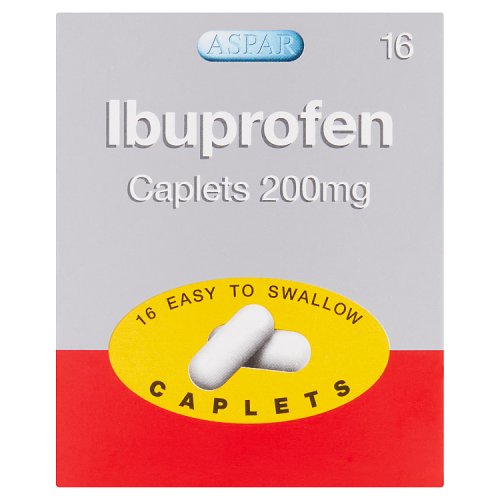 ASPAR IBUPROFEN CAPLETS 16s Main image