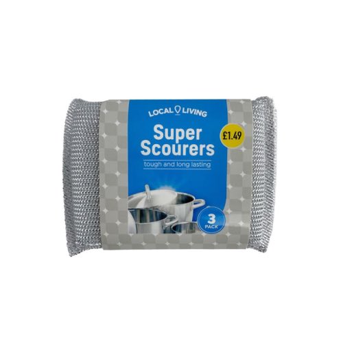 LOCAL LIVING SUPER SCOURERS £1.49 3s Main image