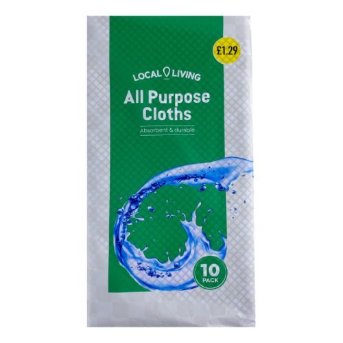LOCAL LIVING ALL PURPOSE CLOTHS 10s Main image
