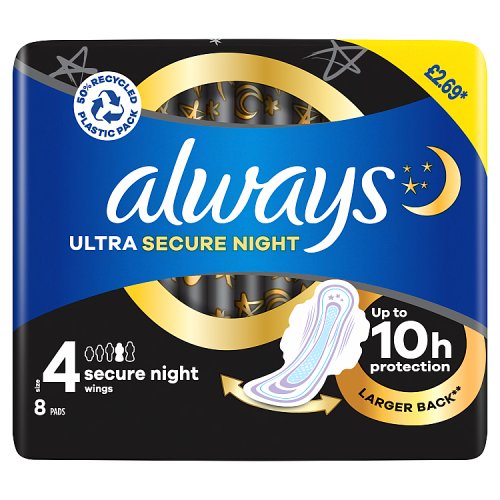 ALWAYS ULTRA SECURE NIGHT WING 8s